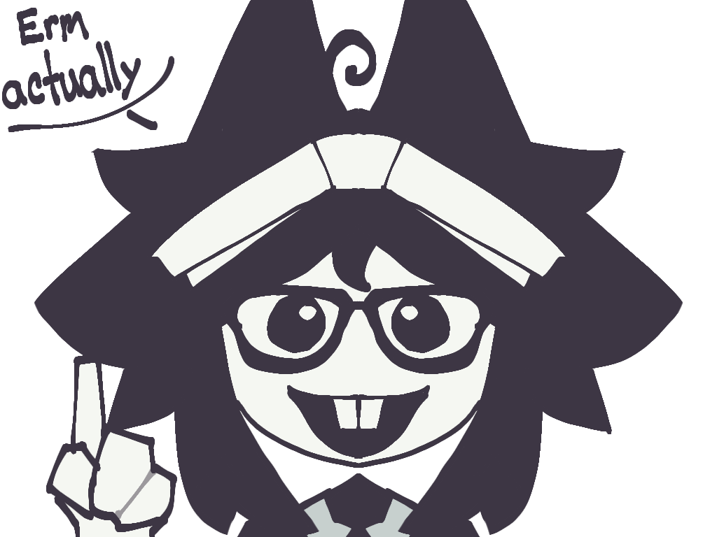 Erm Actually Sticker Erm Actually by Idkagoodname219 on DeviantArt