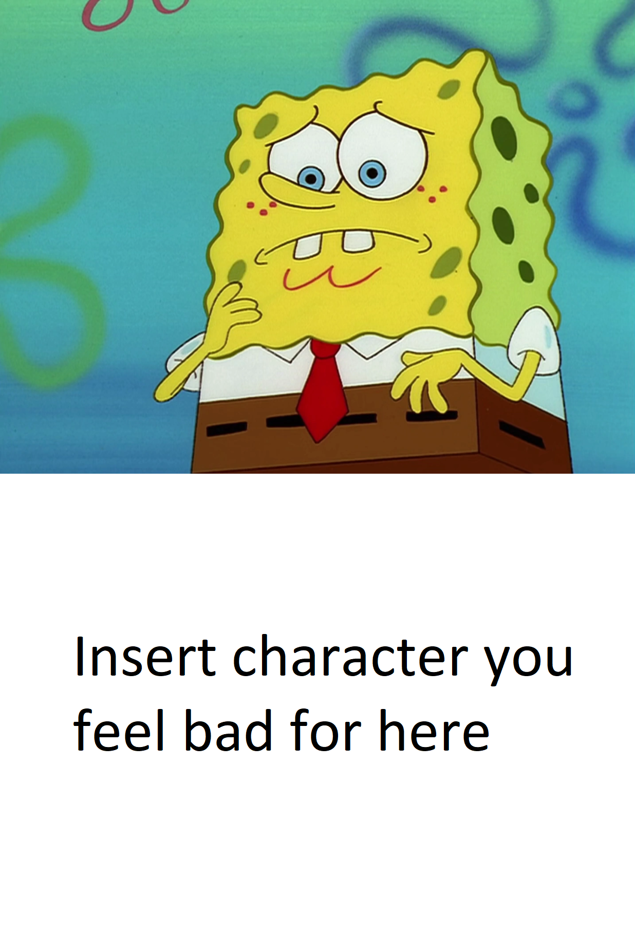 Mr Krabs is sad for Meme Template by eagc7 on DeviantArt