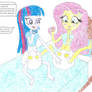 Fluttershy Trying on diapers and pacifiers