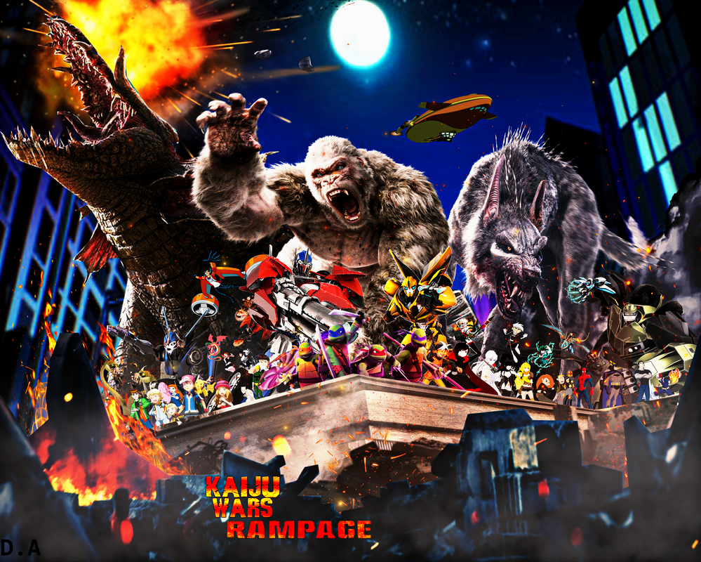 Kaiju Wars Rampage by KaijuBigBattel2017 on DeviantArt