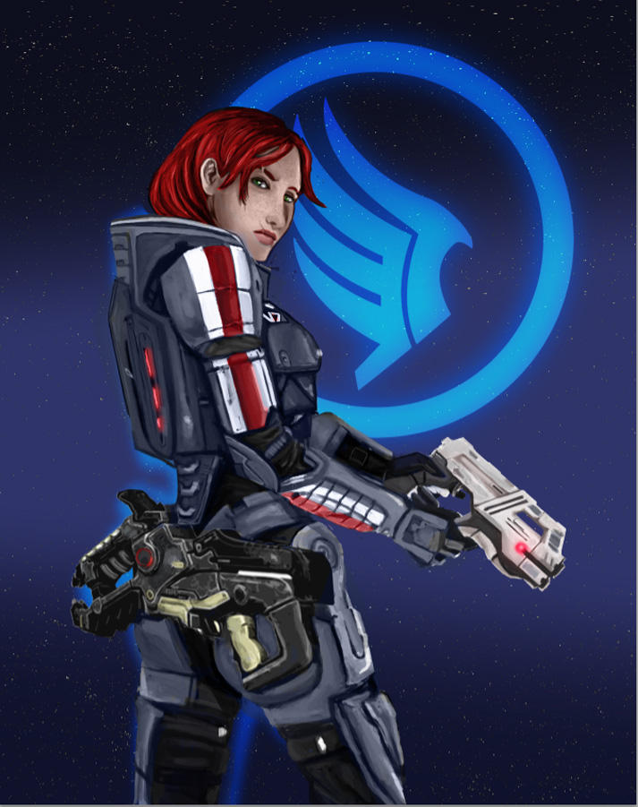 Commander Sheppard Ransparent Commander Shepard by blankcanvas007 on DeviantArt