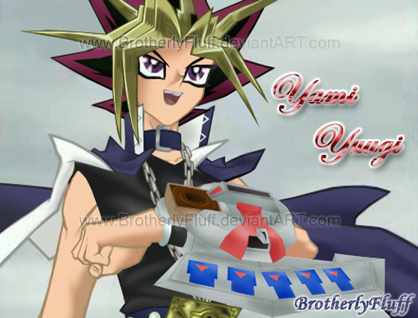 Yami Yuugi dueling