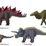 Ornithischia size chart
