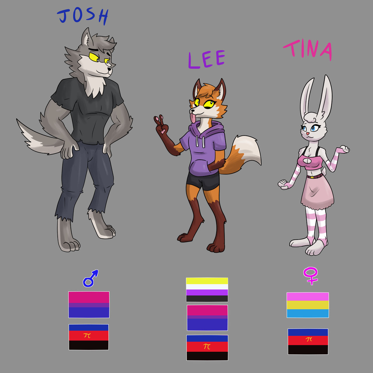 Poly 2d Furry Model Poly furry cupple by AleksaBG on DeviantArt