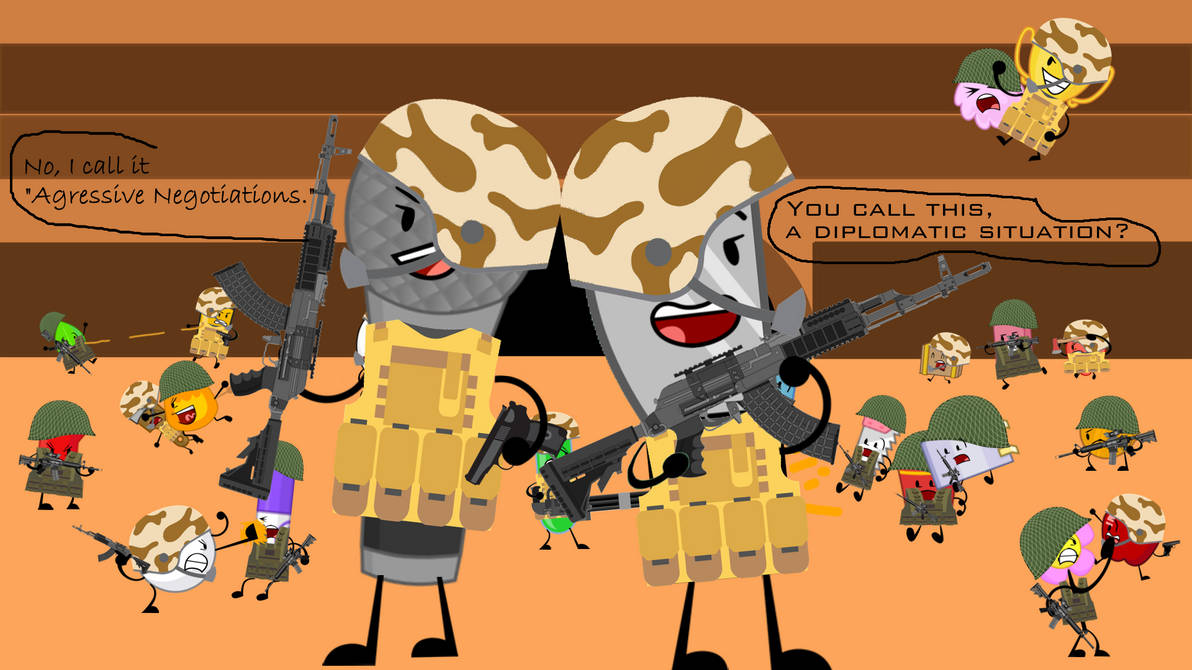 BFDI vs. II - Chapter III Illustration by RedLeaderRed1 on DeviantArt