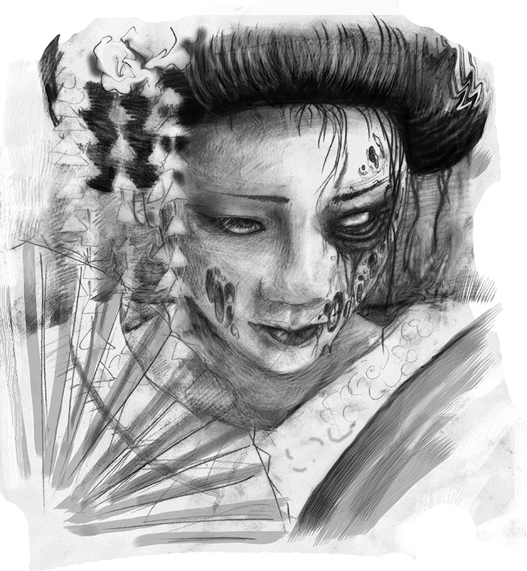 zombie geisha