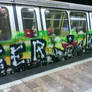 Subway Train Graffiti 4