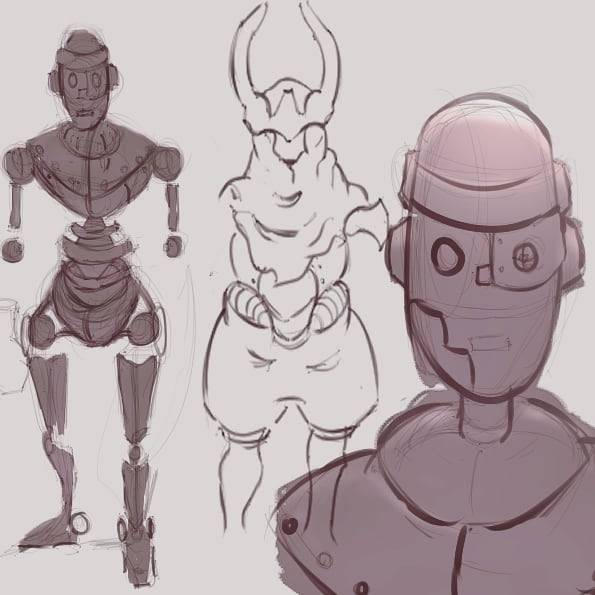 Mech Buddy size comparison (Concept)(UNFINISHED) by parallelmanuel on ...