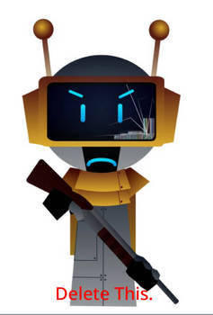Sprunki parodybox Funbot say delete this meme by Duberryyyy on DeviantArt