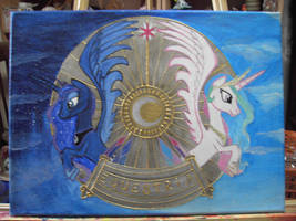 Coat of Arms with the Princess Sisters