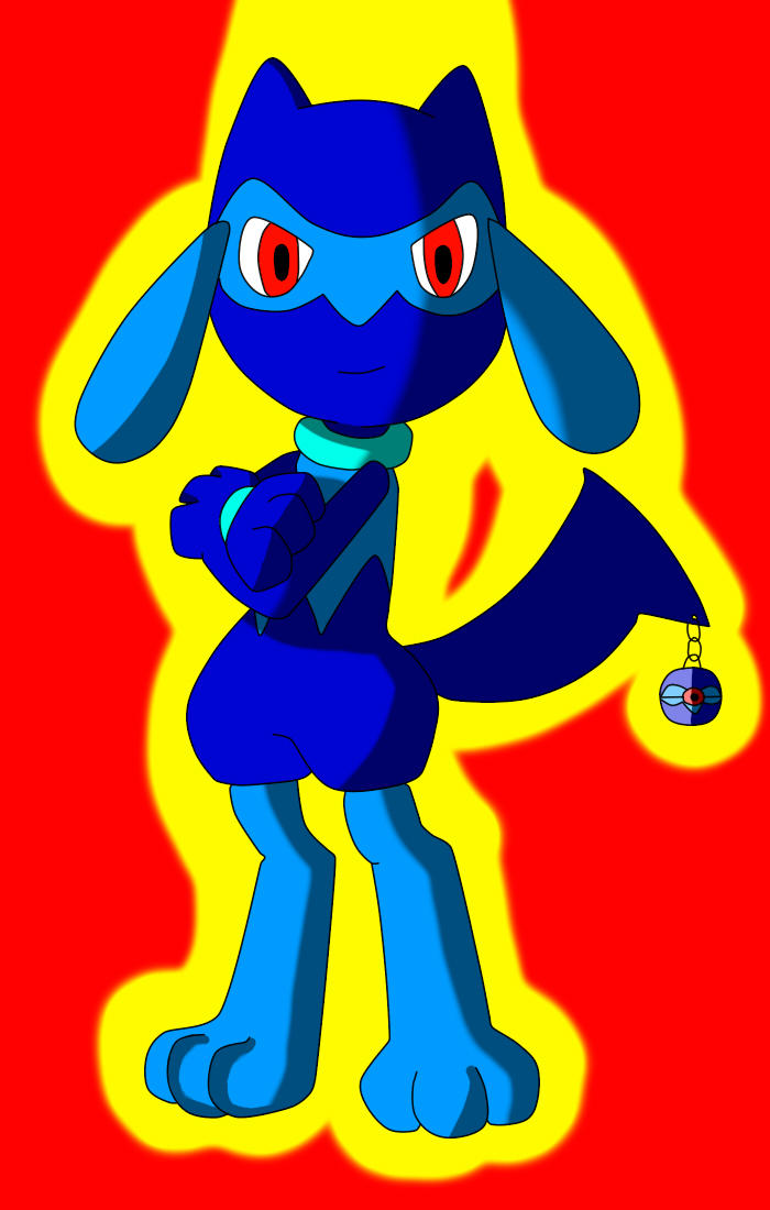 Cobalt the Riolu by DeadByNightFall on DeviantArt