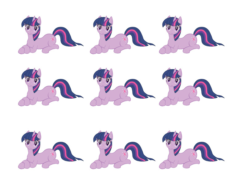 Twilight Paperchild Sheet