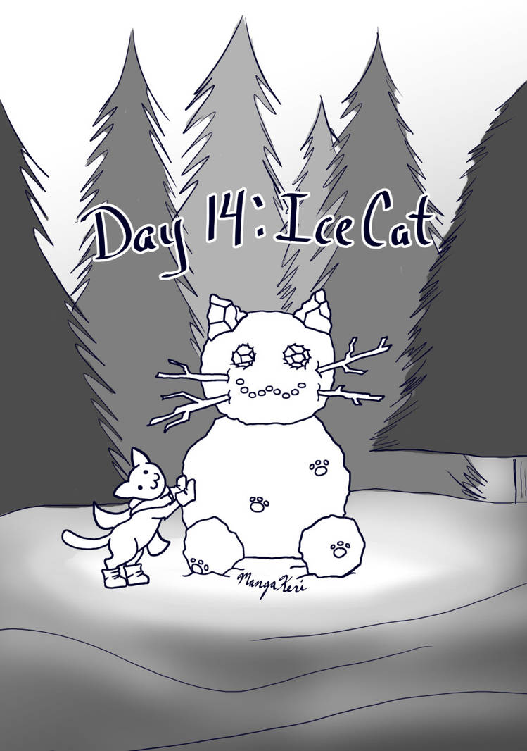 Icecat Deviantart Catober2020 14 IceCat by MangaKeri on DeviantArt
