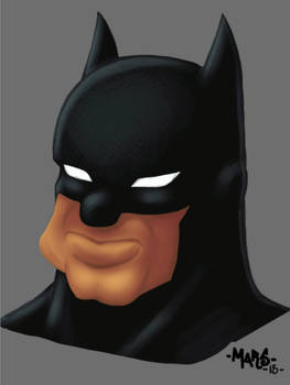 Cartoony Batman