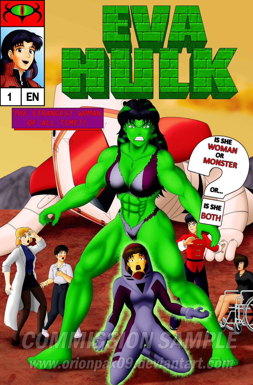 Com-EvaHulk Cover 1