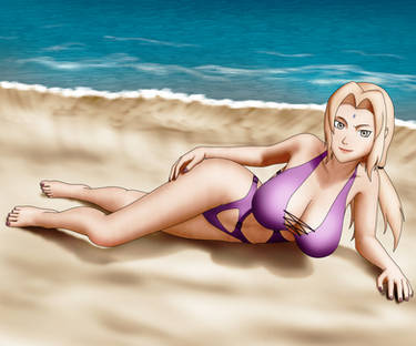 Summer Fun Tsunade