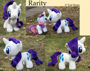 Rarity - Chibi/Filly Plush