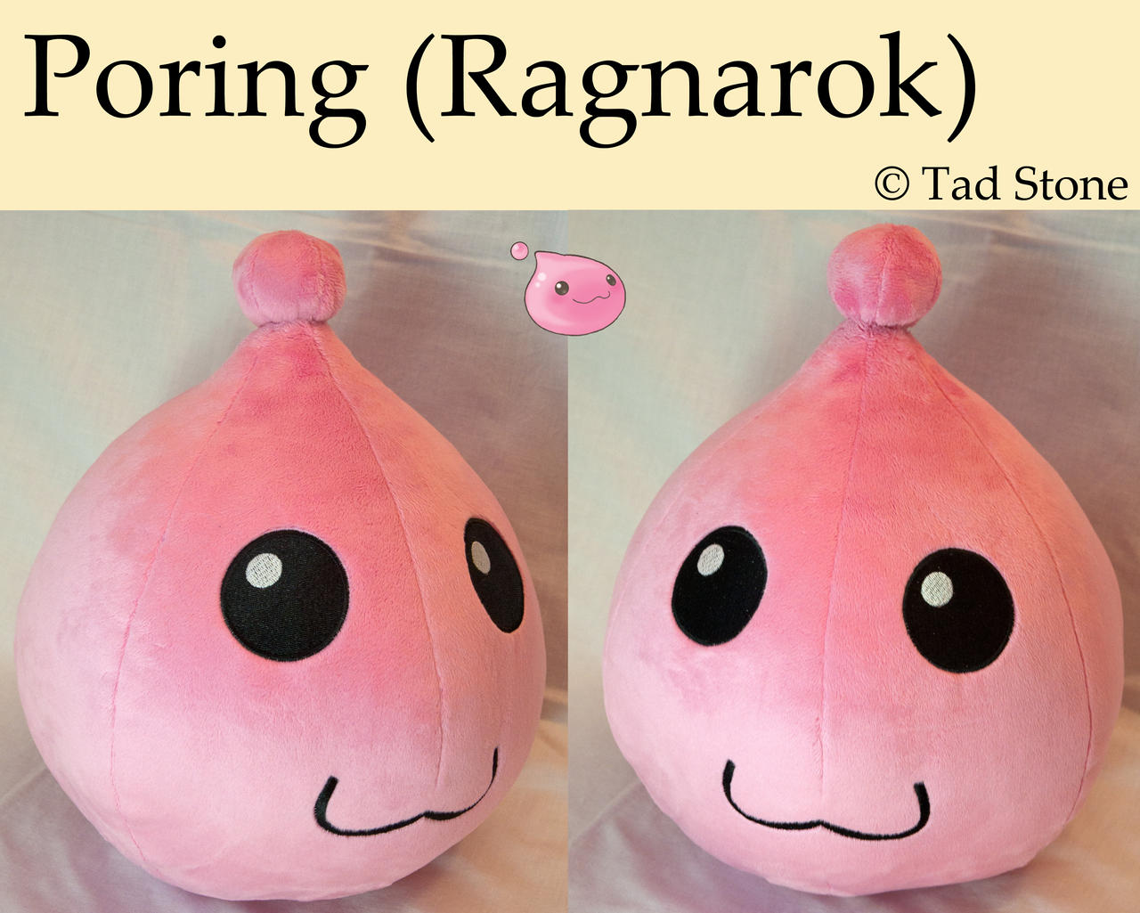 Poring (Ragnarok) - Plush by TadStone on DeviantArt