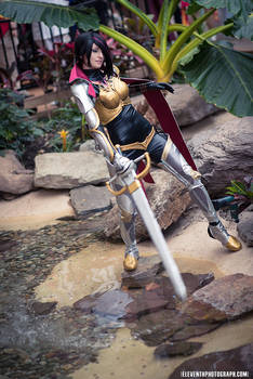 Fiora at River - League of Legends- Katsucon 2014