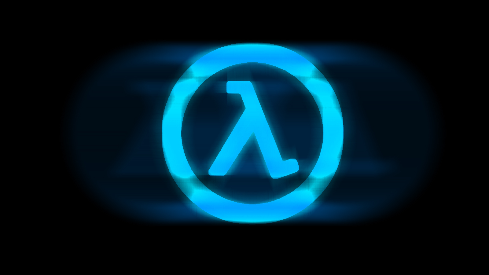 Half-Life Logo Wallpaper Blue by toKs1c on DeviantArt