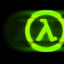 Half-Life Logo Wallpaper Green