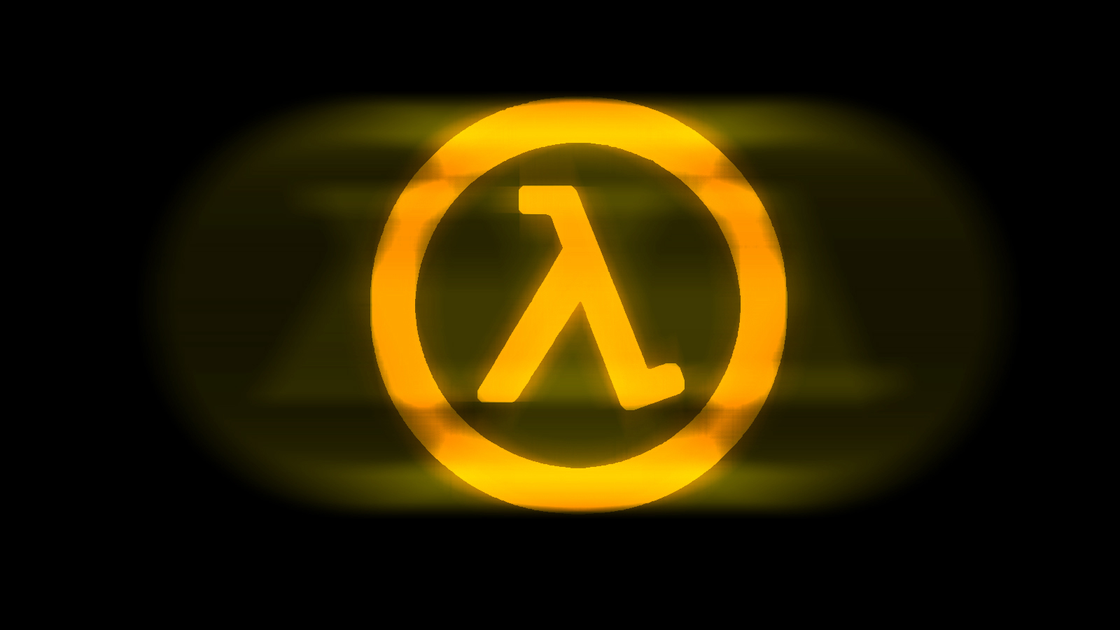 Half-Life Logo WallpaperYellow