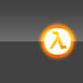 Half-Life Logo 1600x900 Grey