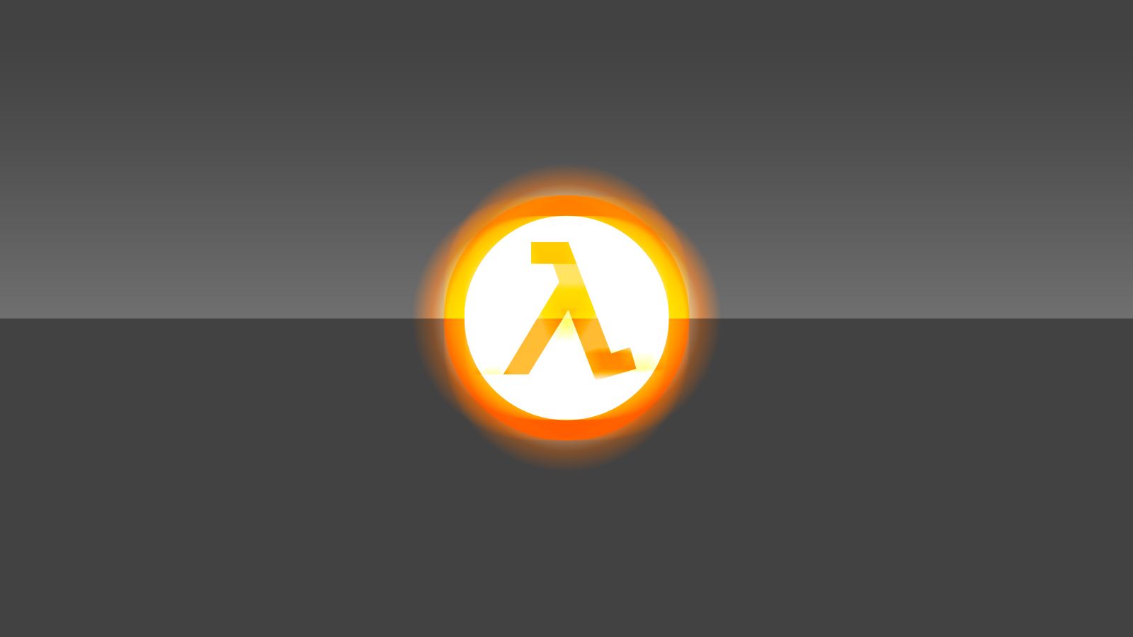 Half-Life Logo 1600x900 Grey by toKs1c on DeviantArt