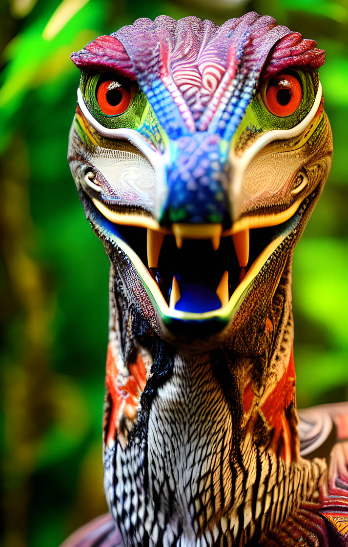 UtahRaptor Smile by SupportFire on DeviantArt