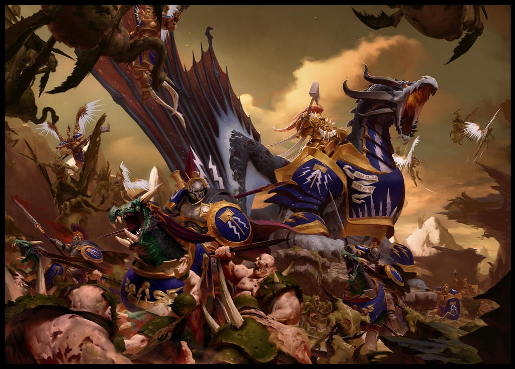 Aos Wolves Warhammer AOS by JiHunLee on DeviantArt