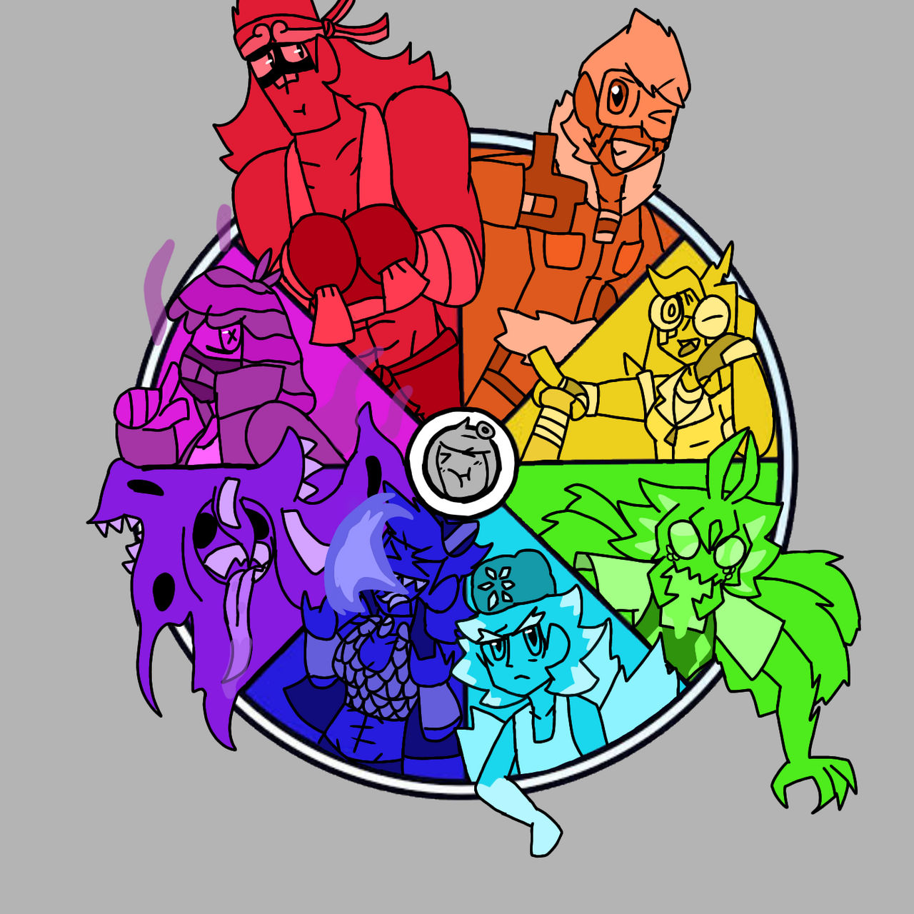 Color wheel wonder challenge by BenjyPineapple on DeviantArt