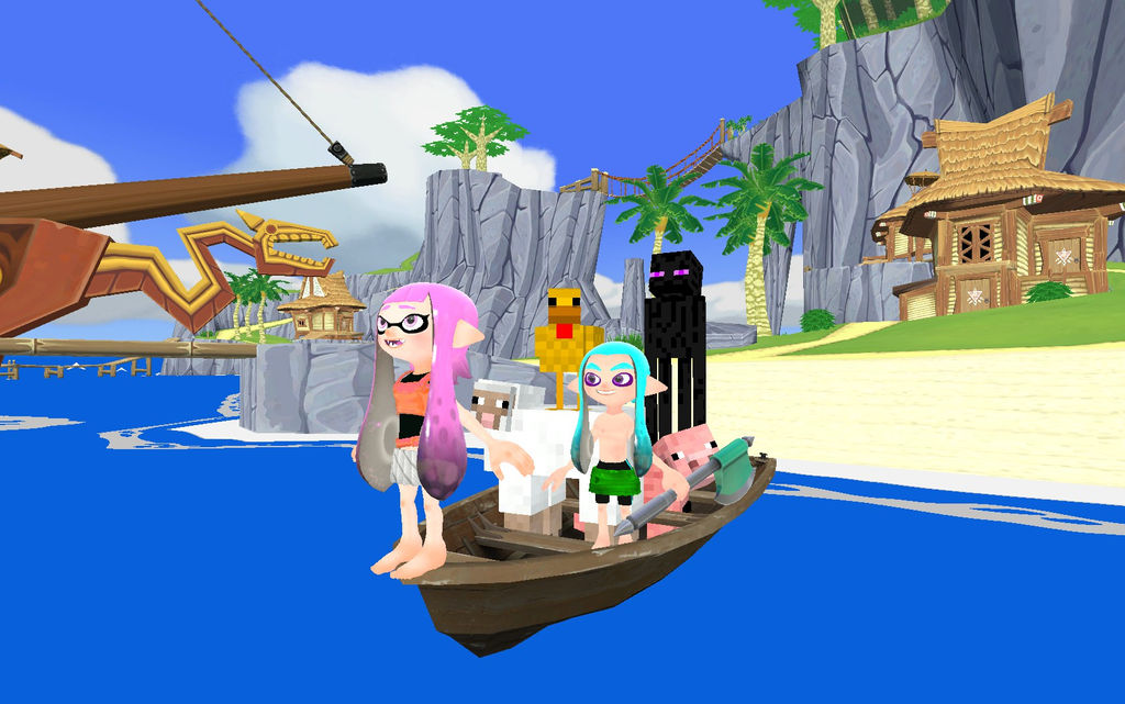 Splatoon Sea Deviantart Splatoon Moana by CuteYoshiLover on DeviantArt