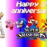 Happy 5th anniversary Super smash bros 4!