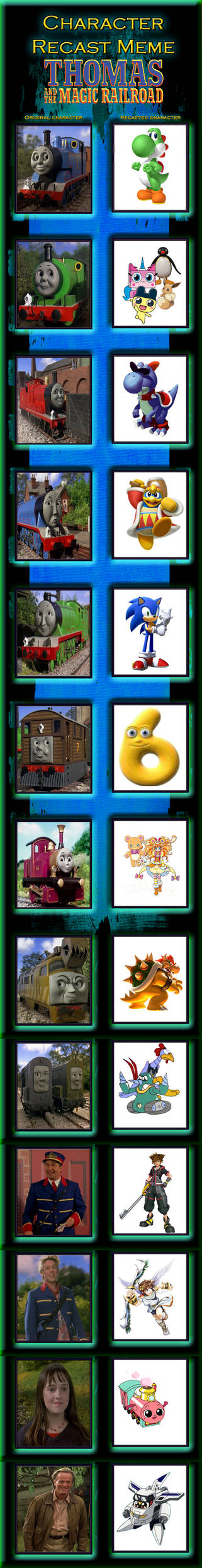 Yoshi and the magic garden cast by CuteYoshiLover on DeviantArt