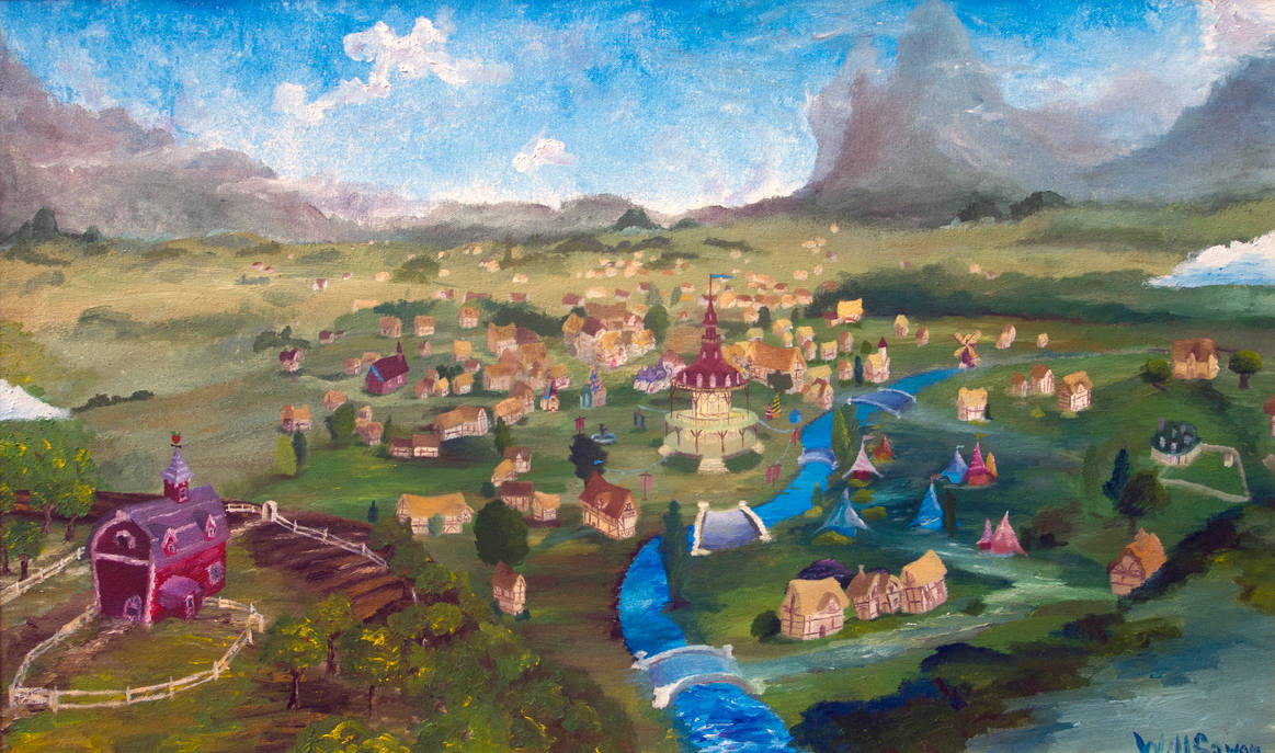 Ponyville by Tridgeon