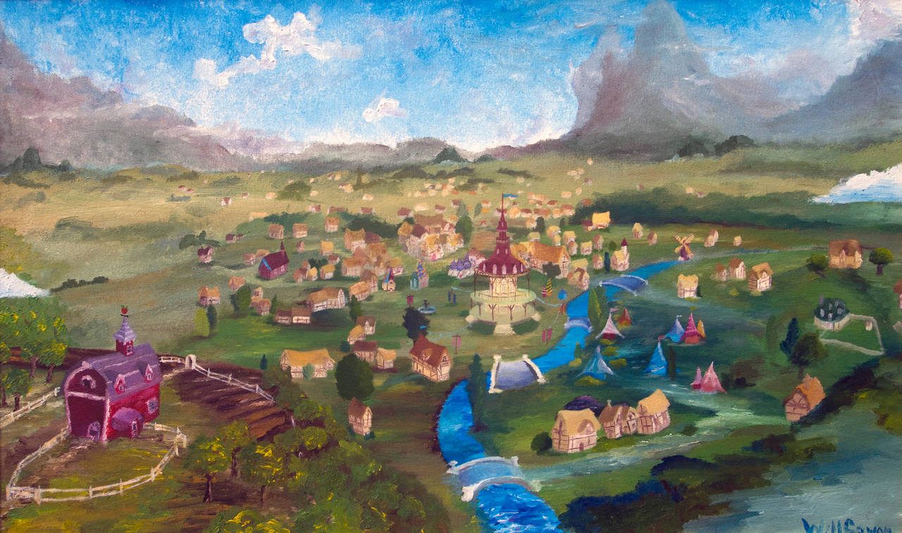 Ponyville by Tridgeon