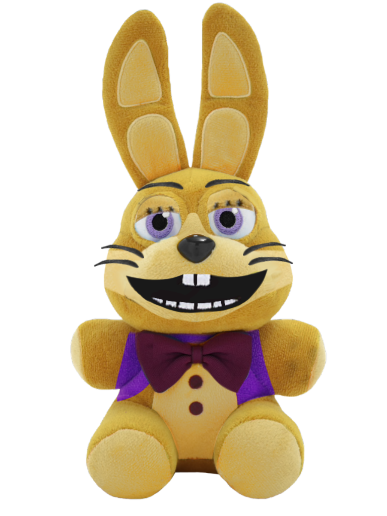 FNAF Help Wanted Glitchtrap Plush (Original Edit) by SuperFredbear734 on  DeviantArt