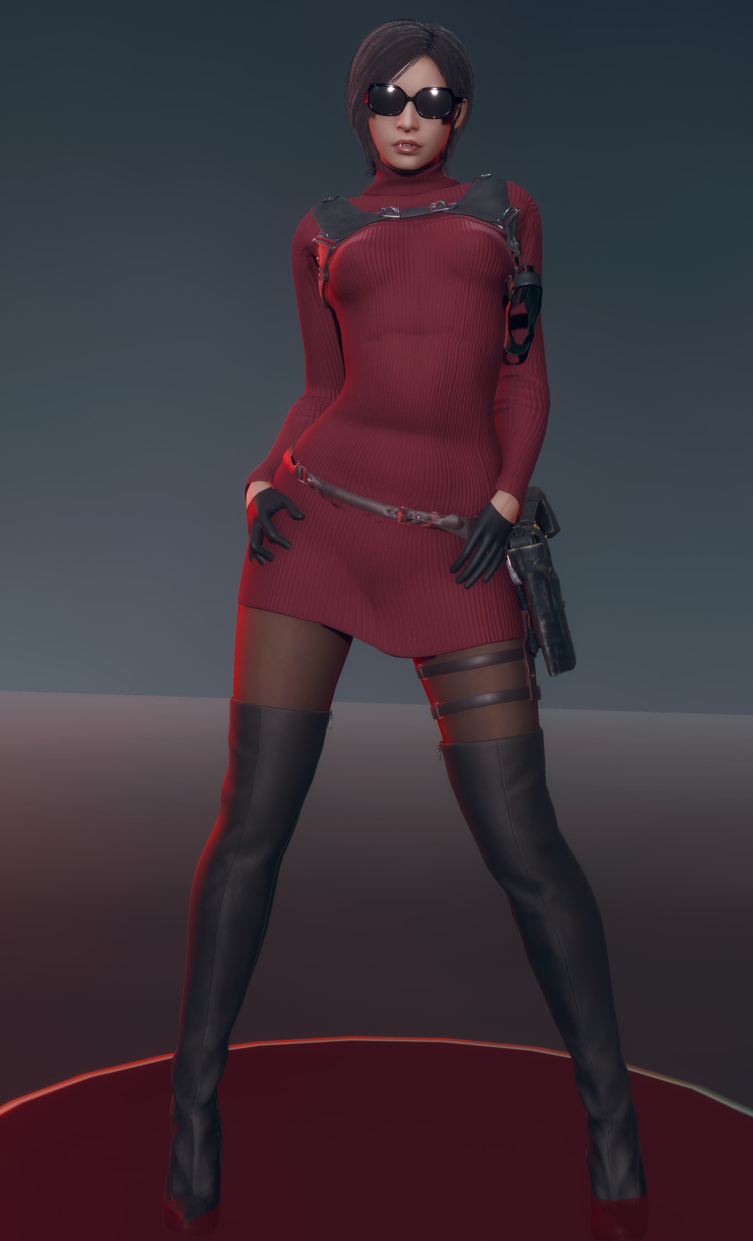 Ada Wong(RE2 Dress) Resident Evil 4 UHD by xKamillox on DeviantArt