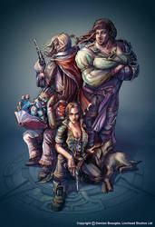 Fable 2 Four Heroes by OmenD4