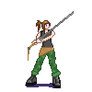 Female Battler PNG