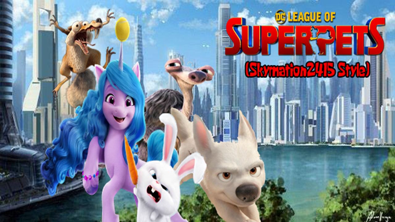 League of Super-Pets (Skymation2415 Style) Poster by skymation on DeviantArt