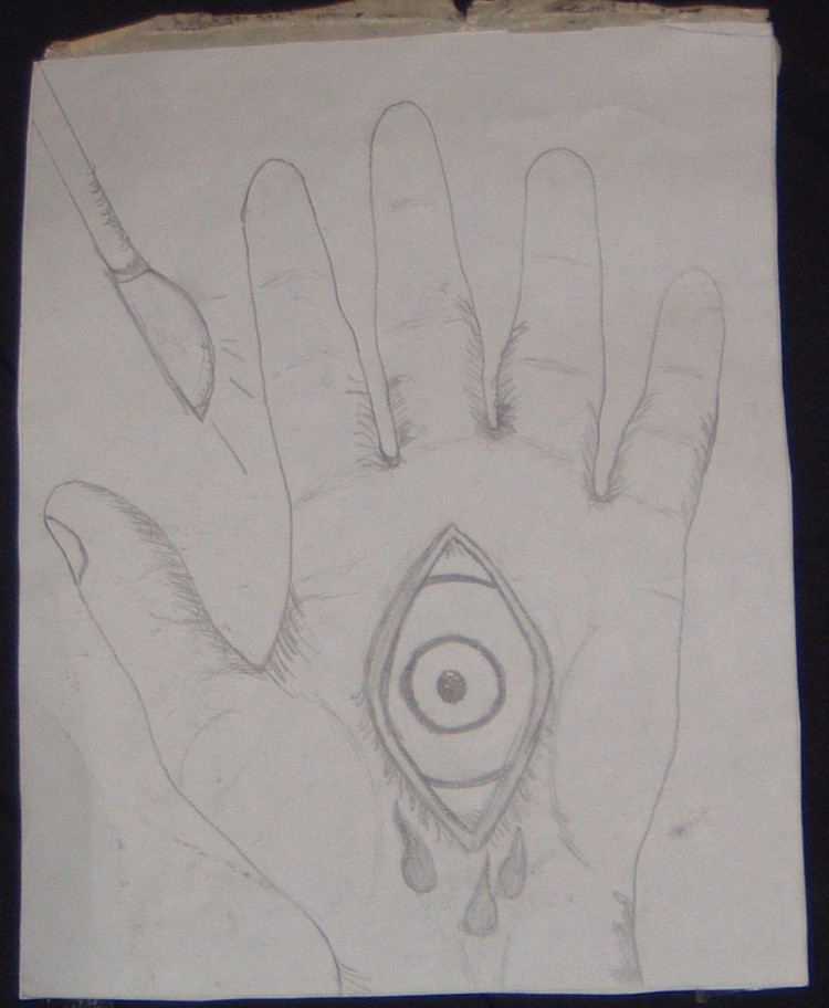 Scalpel Eye Hand