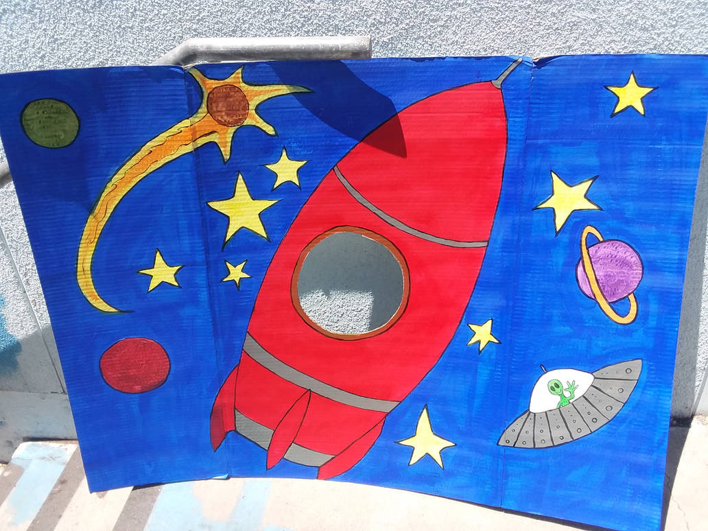 rocketship by TanukiRa on DeviantArt