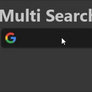 Multi Search Bar v1.2 | Rainmeter