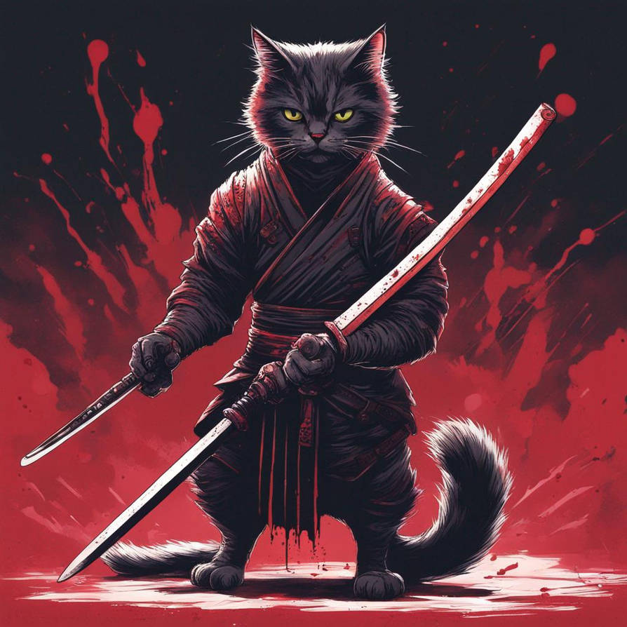 rampage cat by nuggetdeliss33 on DeviantArt