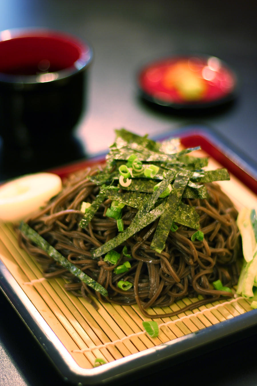 Soba noodles