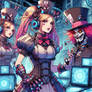 twins from the future12 cyber alice in wonderland