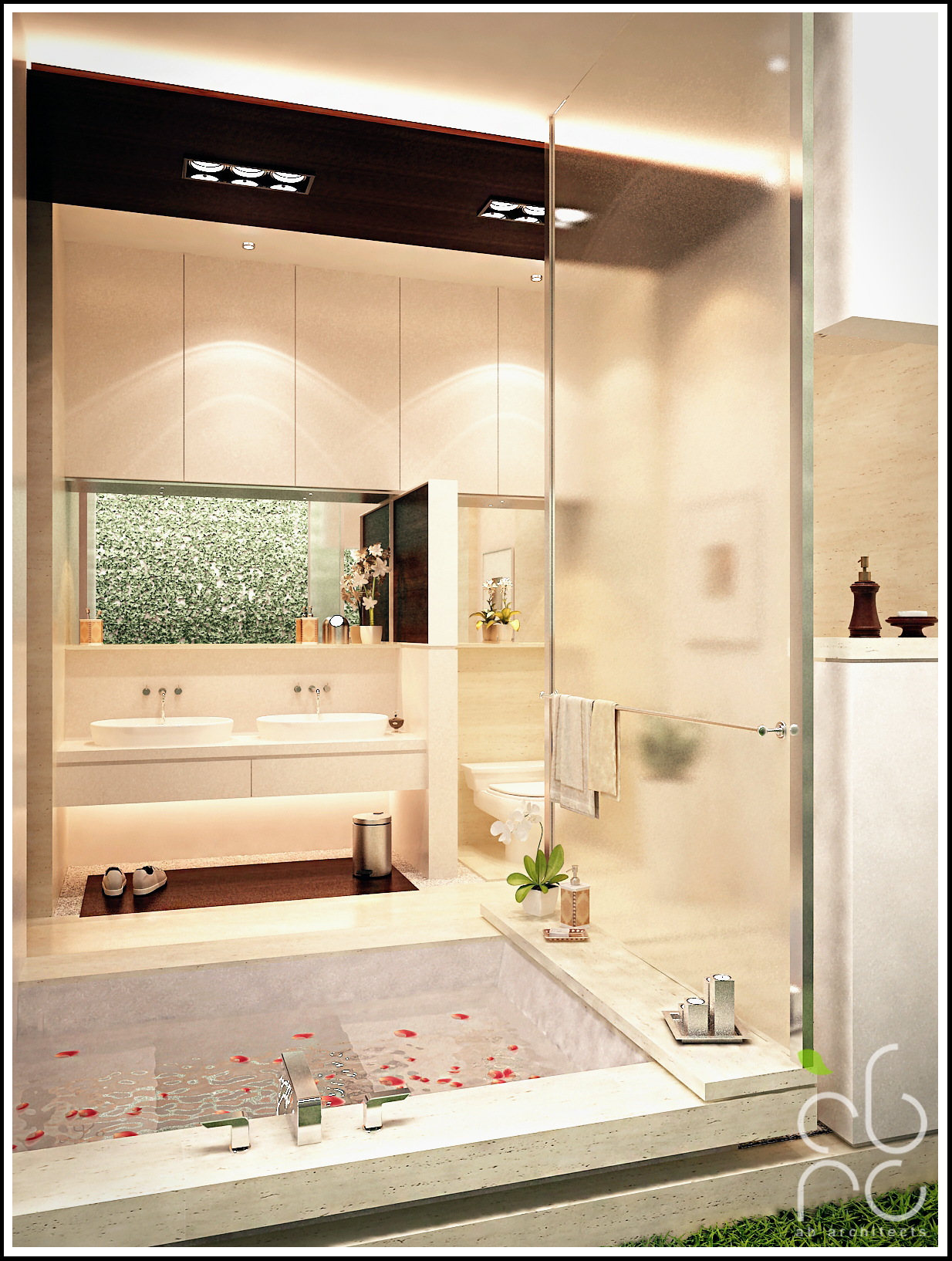 master bathroom