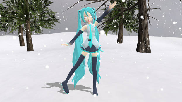 MMD: Miku In the Snow