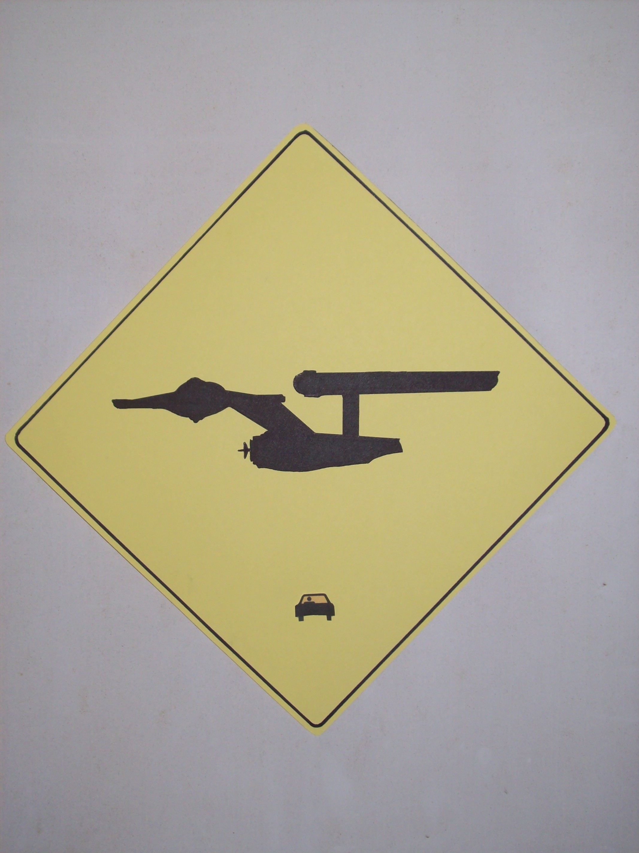 Caution Low Flying Starship Ahead